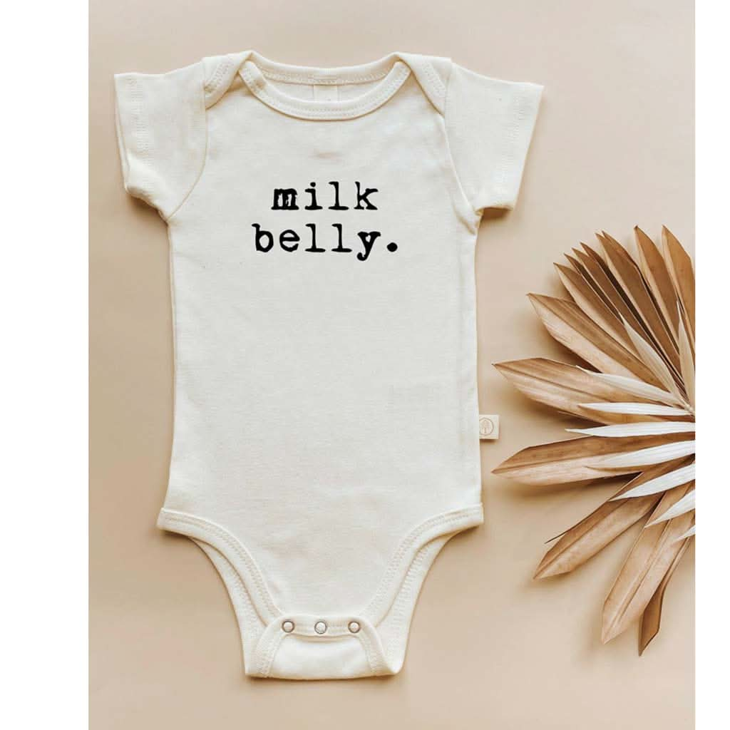 Tenth & Pine Milk Belly Organic Cotton Onesie, ANB BABY