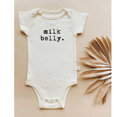 Tenth & Pine Milk Belly Organic Cotton Onesie, ANB BABY