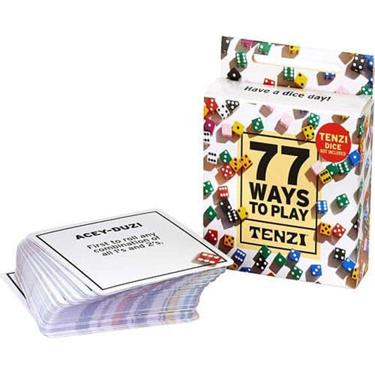 Tenzi 77 Ways to Play Dice Game Card Set - ANB Baby