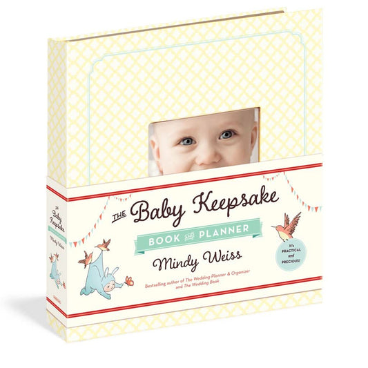 The Baby Keepsake Book and Planner, Hardcover, ANB BABY