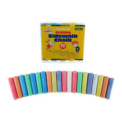 The Original Toy 20 Non - Toxic Jumbo Washable Sidewalk Chalk, ANB BABY