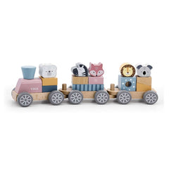 The Original Toy Wooden Stacking Train Toy, ANB BABY