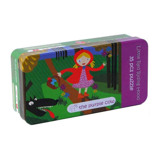 THE PURPLE COW Fairy Tale Little Red Riding Hood Jigsaw Puzzle, ANB BABY