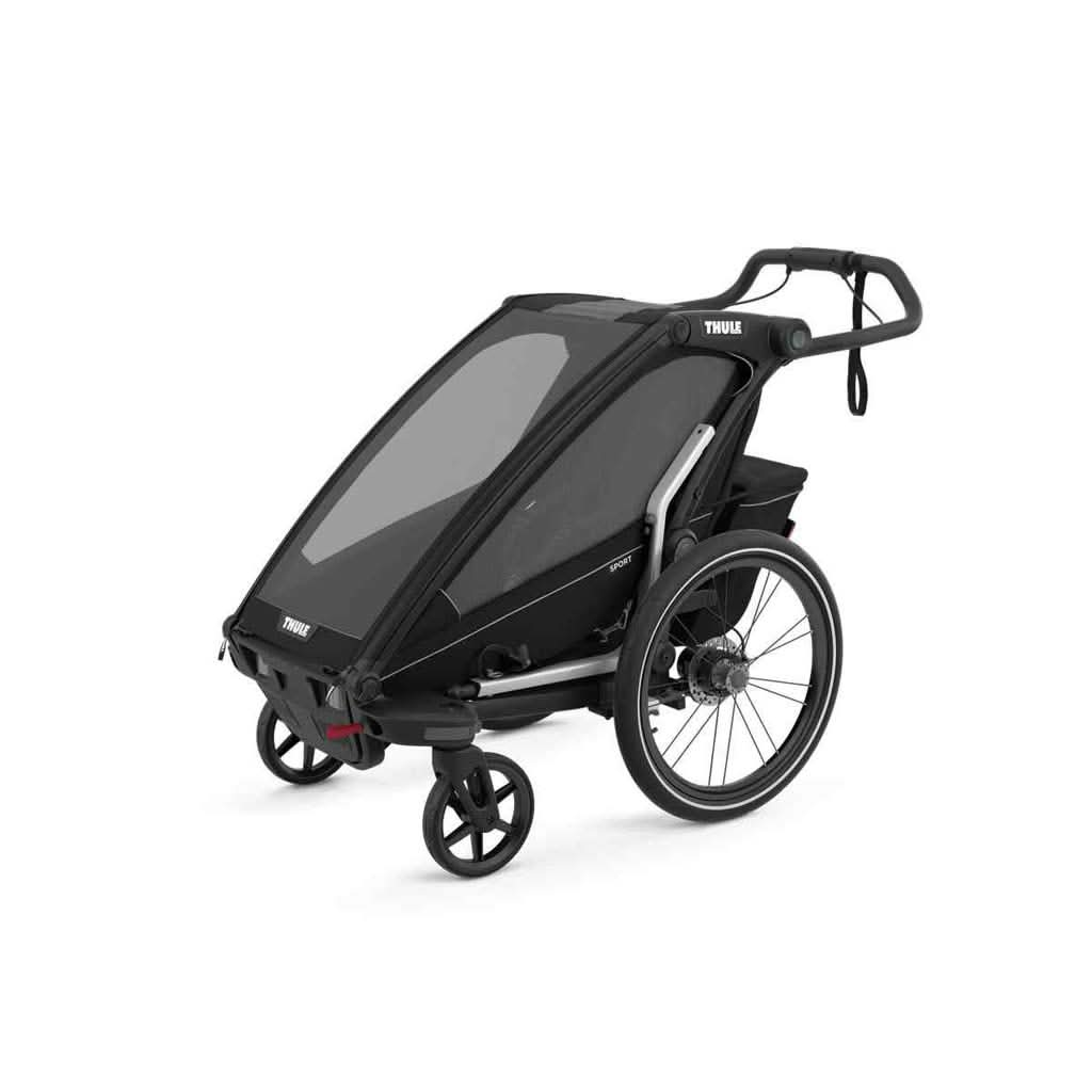 Thule Chariot Sport 1, Midnight Black / Black Frame, ANB BABY