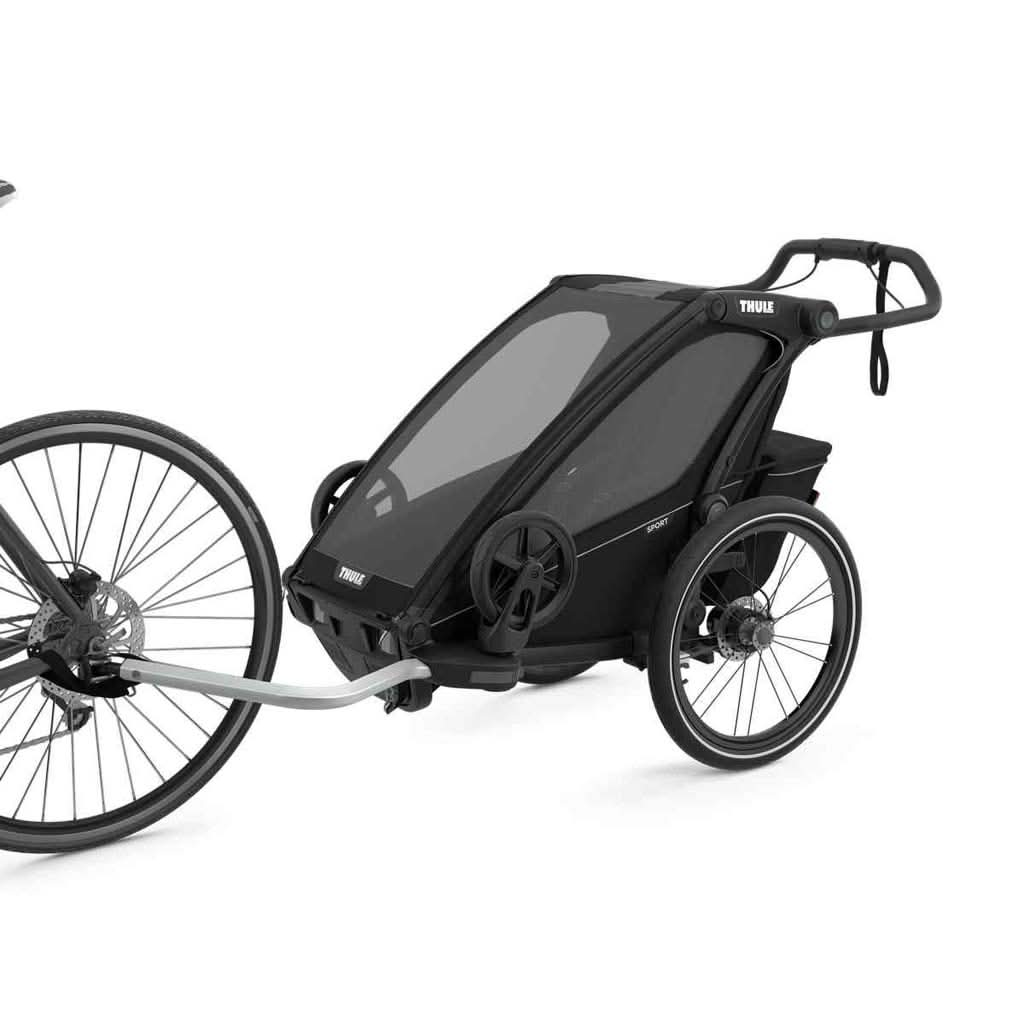 Thule Chariot Sport 1, Midnight Black / Black Frame, ANB BABY