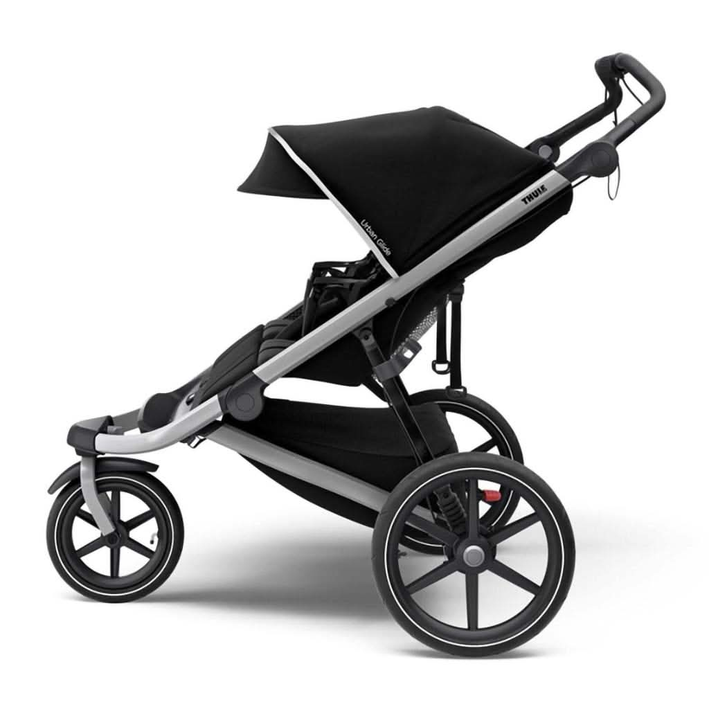 Thule Double Urban Glide 2 Jogging Stroller, Black, ANB BABY