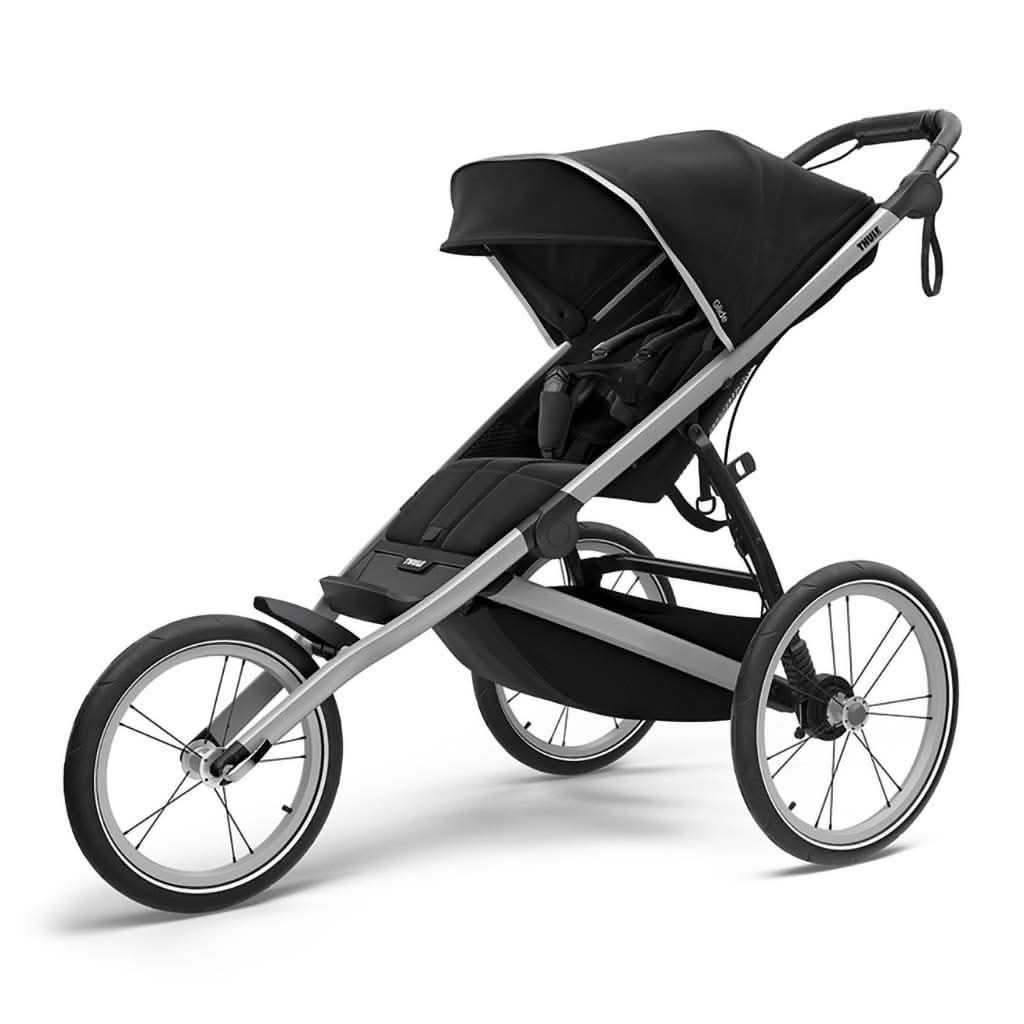 Thule Glide 2 Stroller, with Black / Silver Frame, ANB BABY