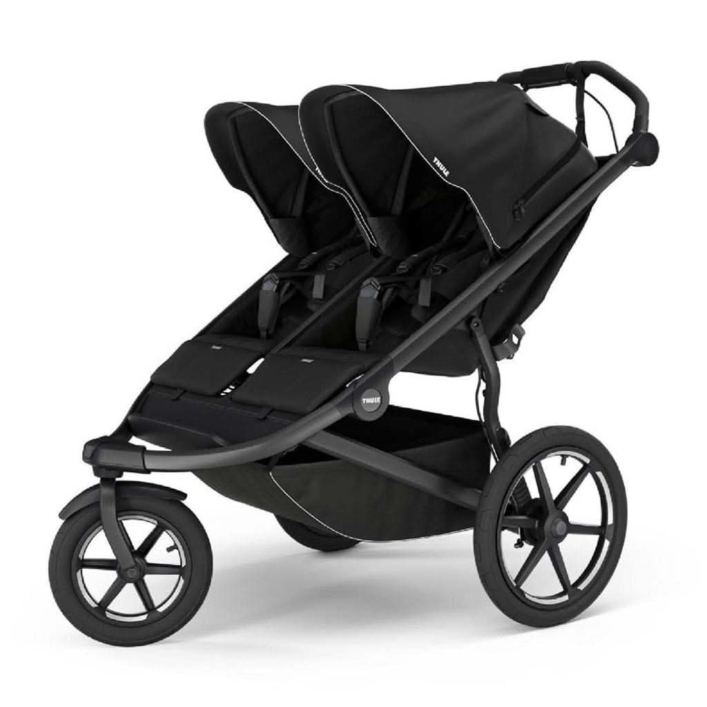 Thule Urban Glide 3 Double Stroller, Black, ANB BABY