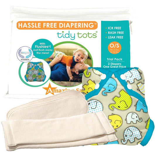 Tidy Tots Diaper Trial Set, Hemp - ANB Baby