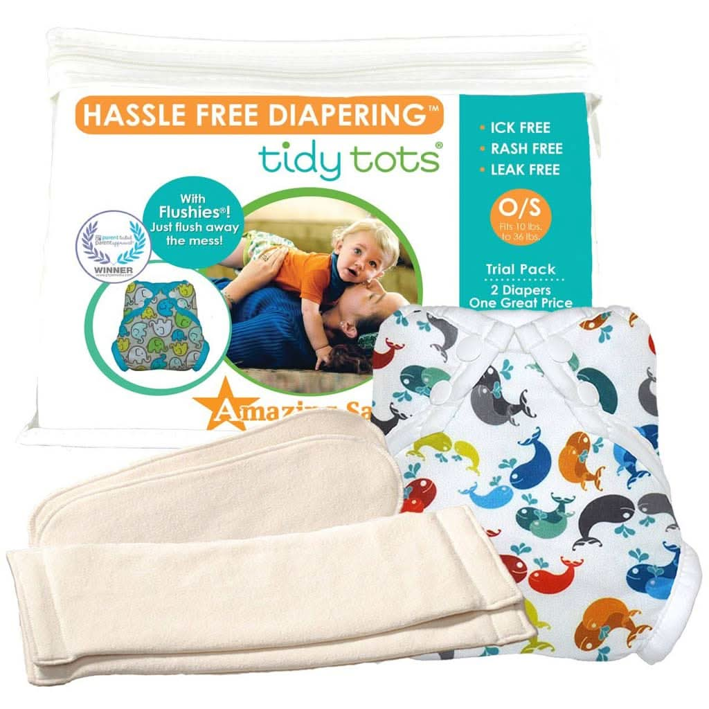 Tidy Tots Diaper Trial Set, Hemp, ANB BABY