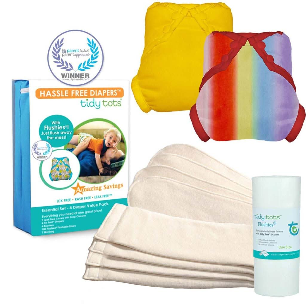 Tidy Tots Essential Set, Stay - Dry, Diaper Set, ANB BABY