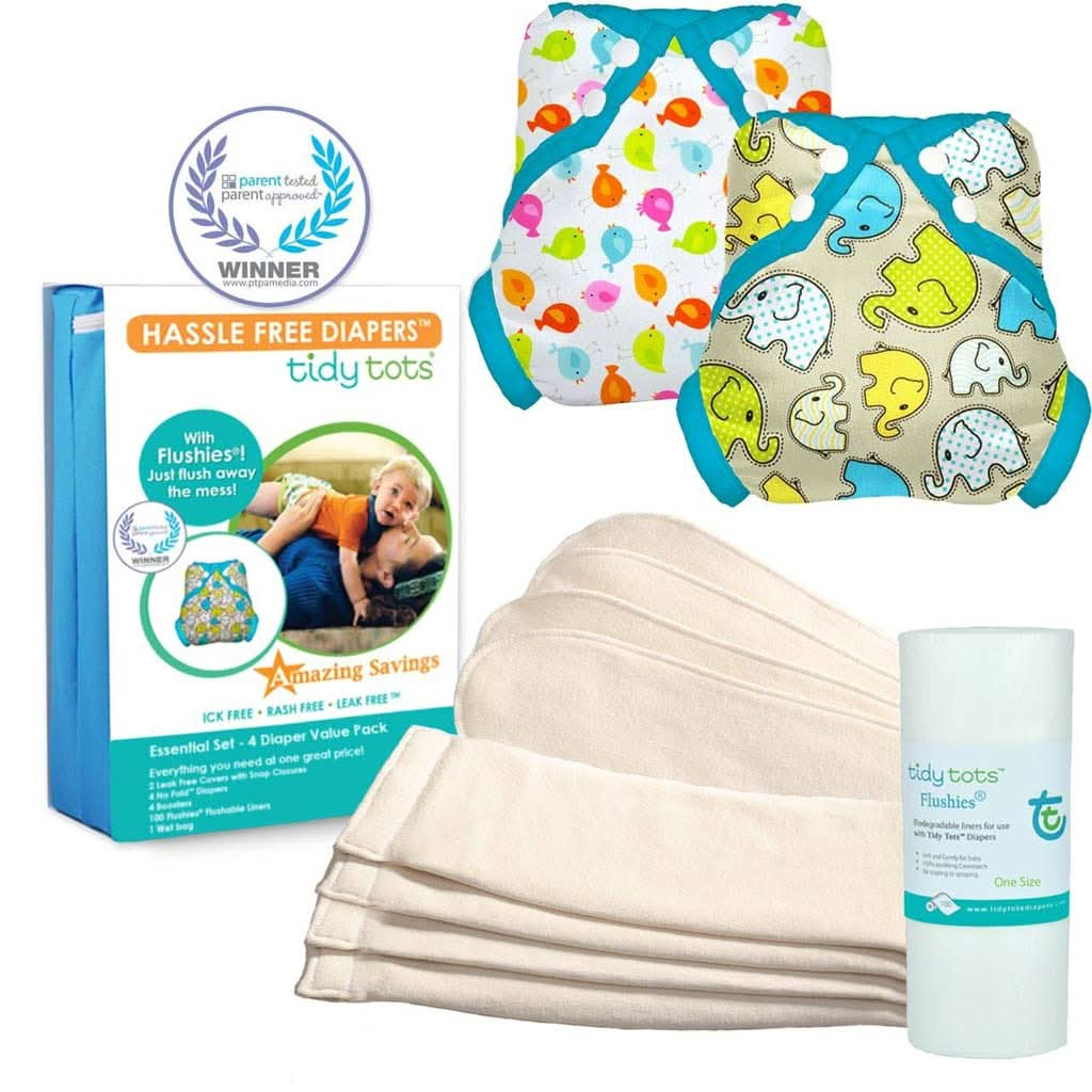 Tidy Tots Essential Set, Stay - Dry, Diaper Set, ANB BABY