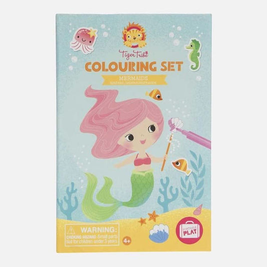 Tiger Tribe Colouring Set Mermaids, ANB BABY