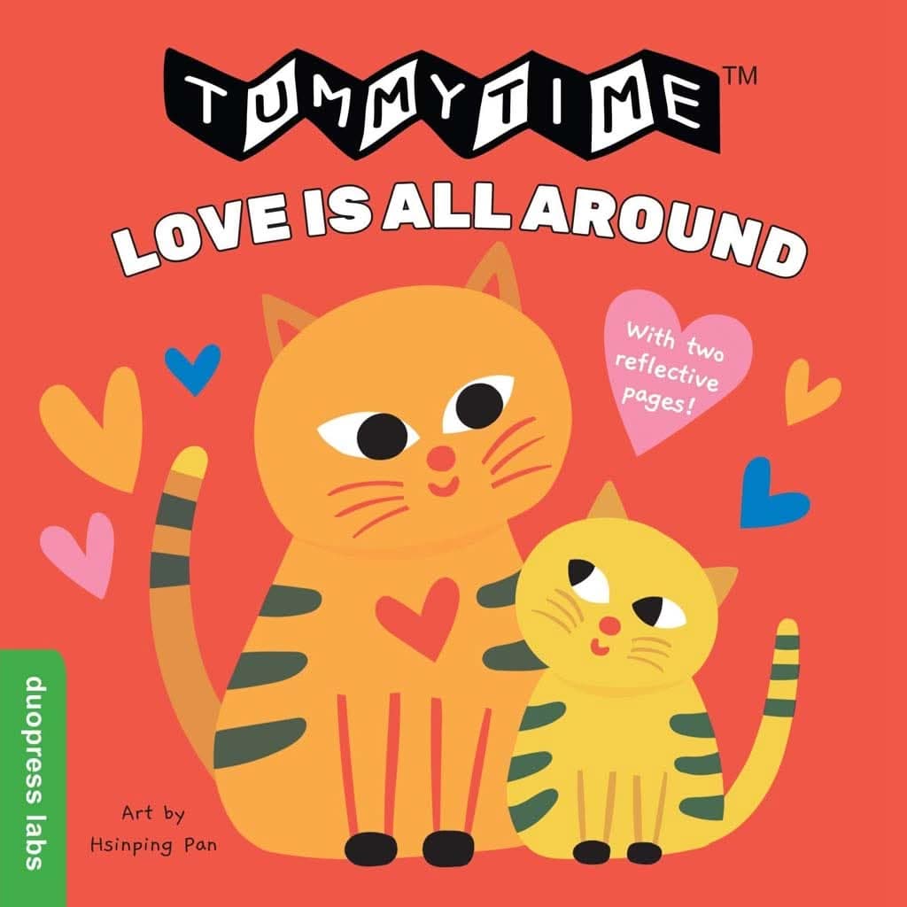 TummyTime Love Is All Around Board Book, ANB BABY