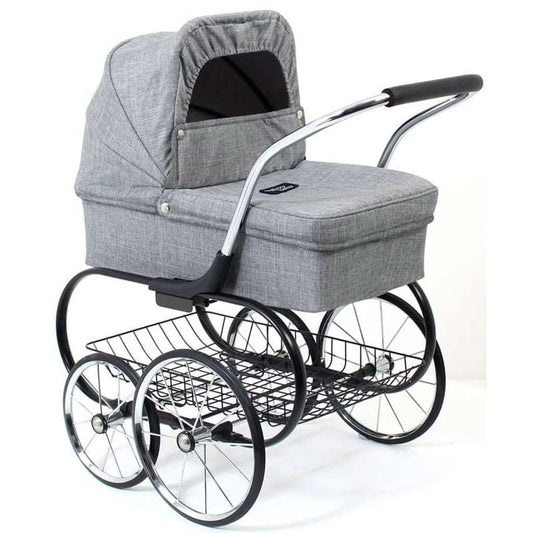 Valco Baby Royale Doll Stroller, Grey Marle, ANB BABY