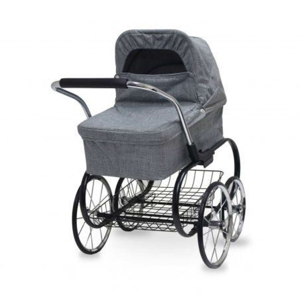 Valco Baby Royale Doll Stroller, Grey Marle, ANB BABY