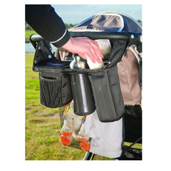 VALCO BABY Universal Stroller Caddy Organizer, Black, ANB BABY