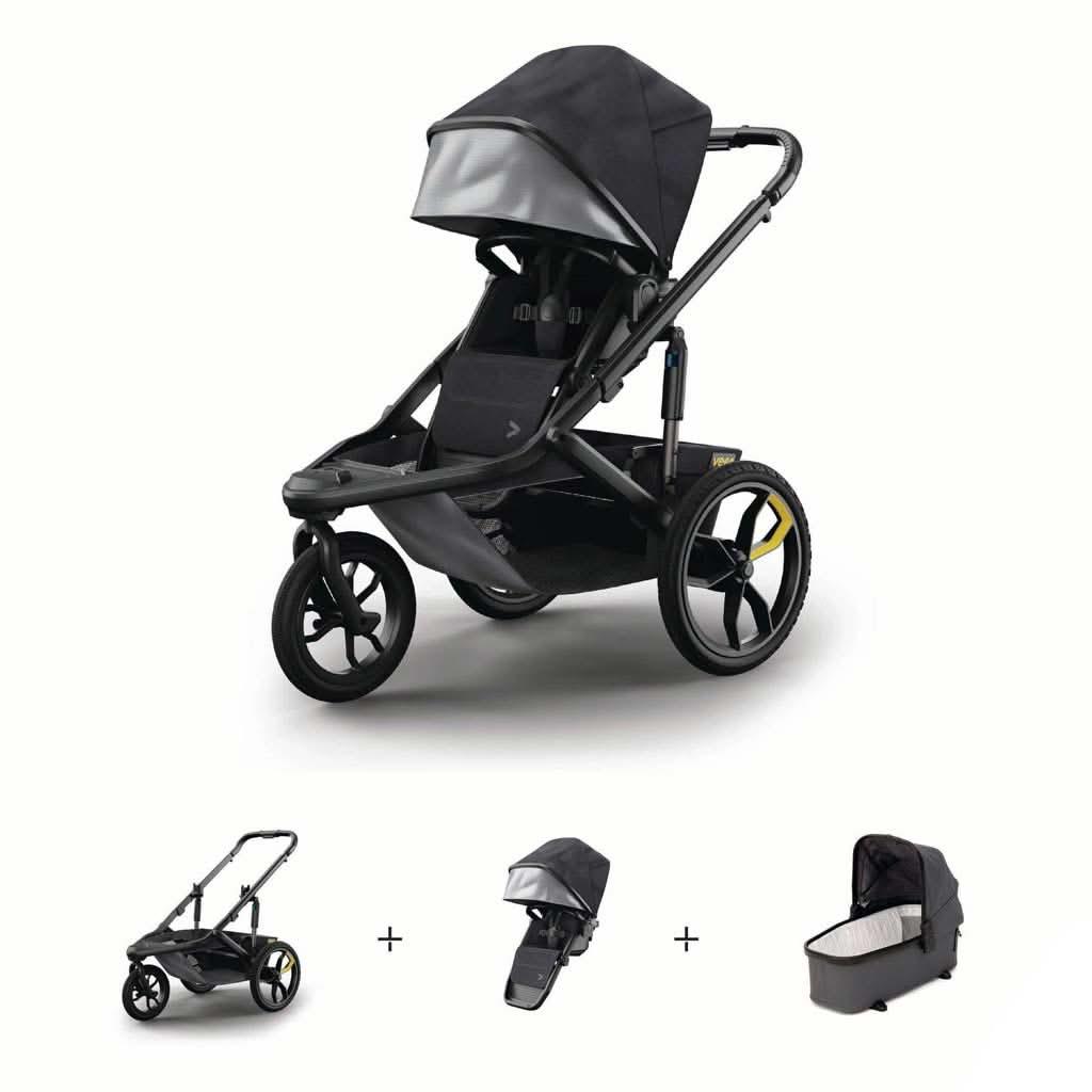 Veer Switch&Jog Stroller with Bassinet, ANB BABY