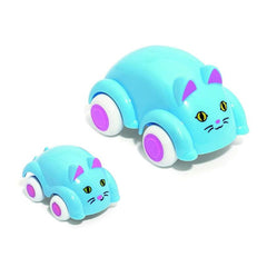 Viking Toys Cute Cars Mother and Baby Cat Vehicle Toy Set, ANB BABY