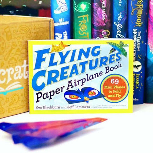 Workman Publishing Flying Creatures Paper Airplane Book - ANB Baby