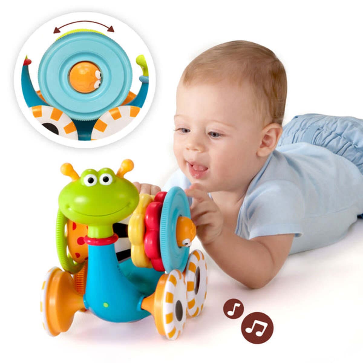 Yookidoo Crawl N Go Snail, ANB BABY