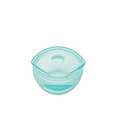 Zip Top Reusable Baby + Kid Snack Containers 100% Silicone, Teal Bear, ANB BABY