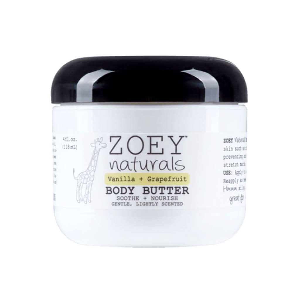 Zoey Naturals Body Butter 4 oz. Vanilla Grapefruit, ANB BABY