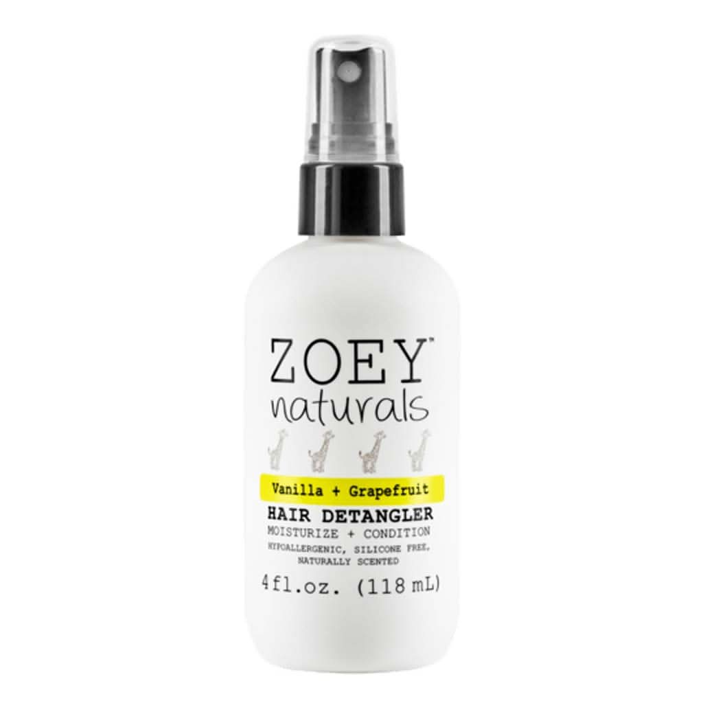 Zoey Naturals Hair Detangler 4 oz. Vanilla Grapefruit, ANB BABY