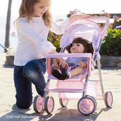 Adora Rainbow Rose Snack and Go Stroller, -- ANB Baby