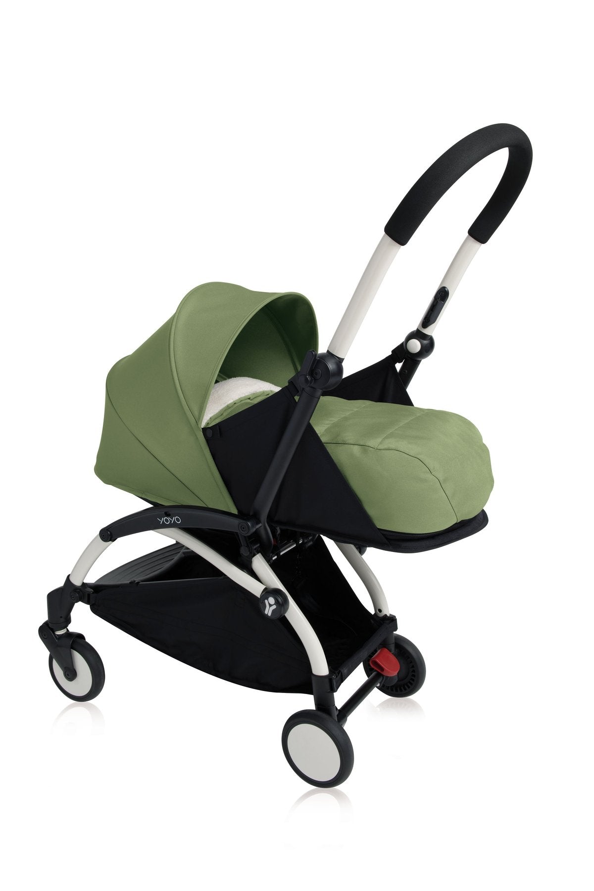 Babyzen YOYO2+ 0+ Newborn Pack – (FRAME & NEWBORN PACK) Stroller -  Peppermint / White