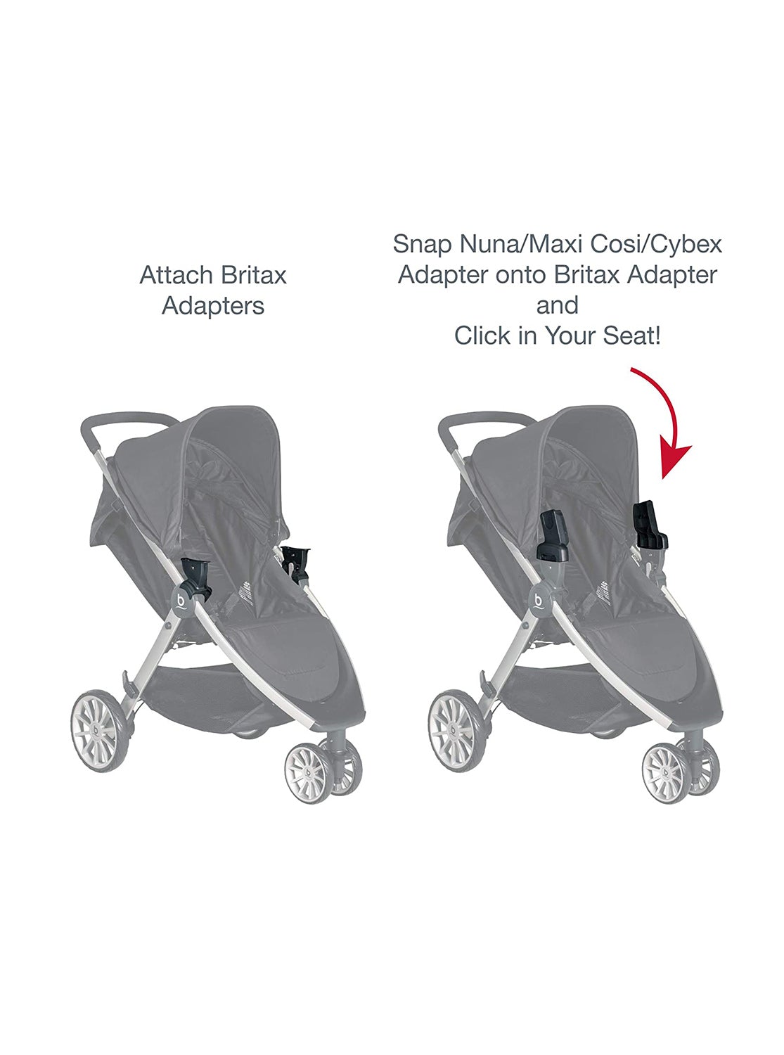 Contours Britax Infant Car Seat Adapter