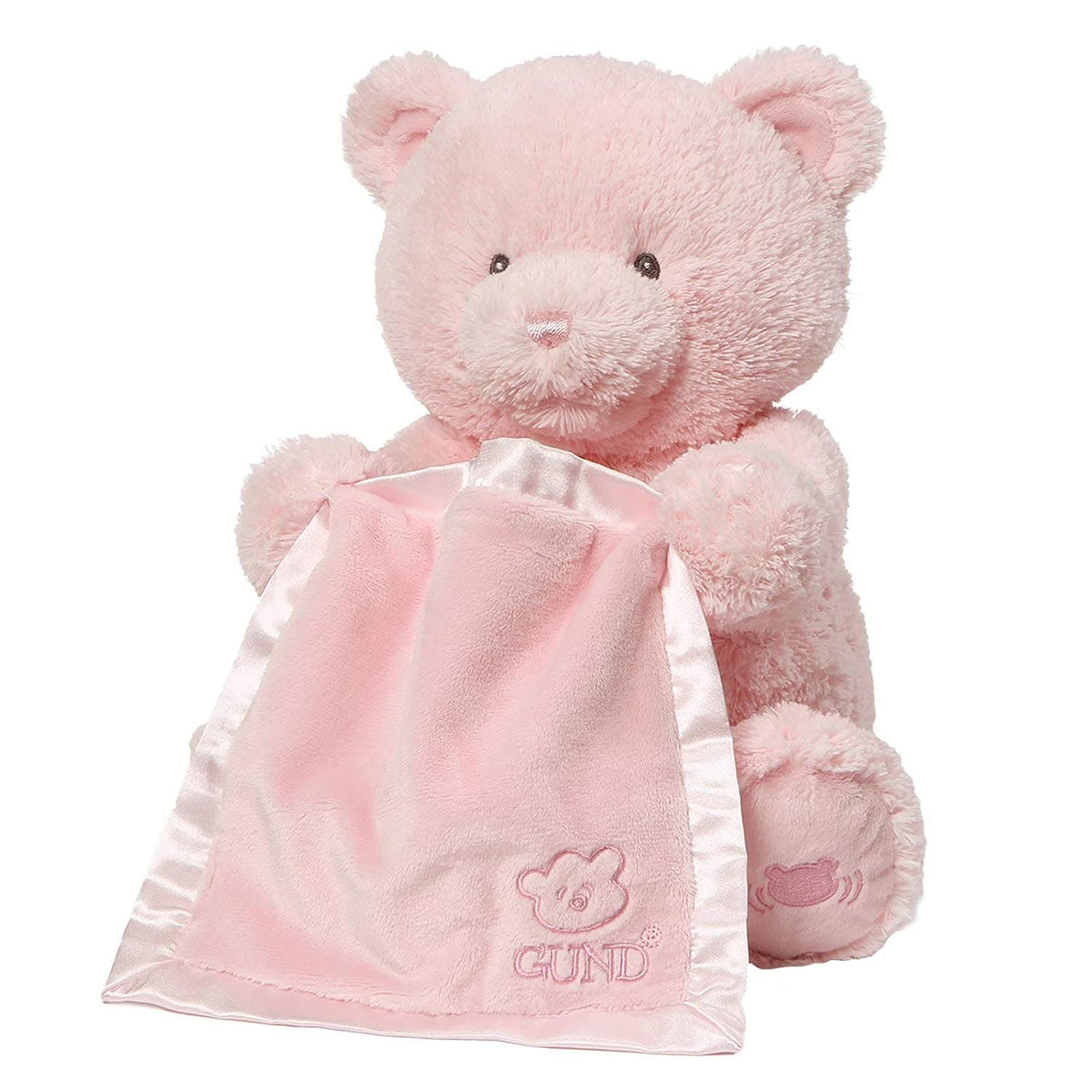 GUND First Teddy Peek A Boo Pink, Plush Toy, -- ANB Baby