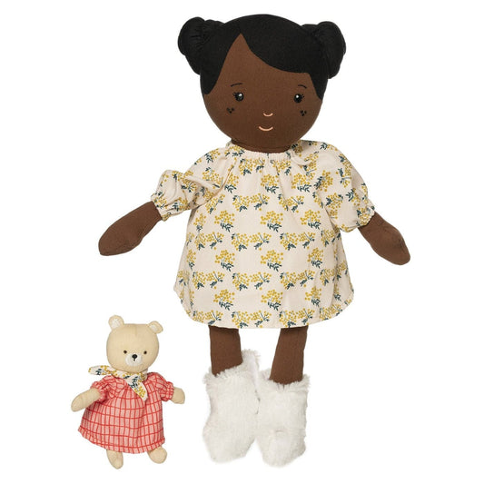 Manhattan Toy Playdate Friends Harper, Brown with Bear Toy, -- ANB Baby