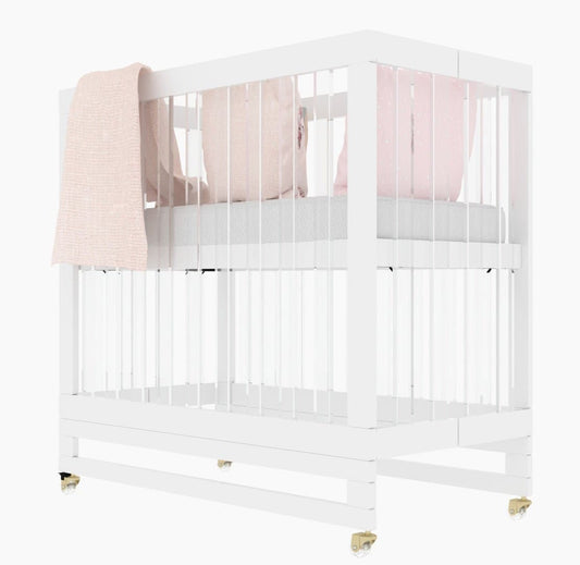 Melo Caress Mini Foldable Crib, -- ANB Baby