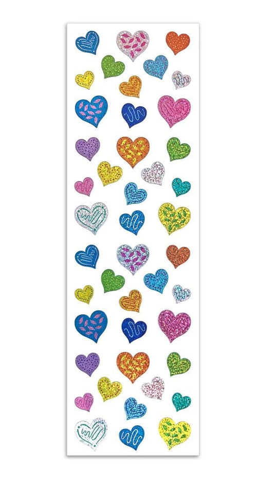 Mrs Grossmans Strip of Limited Edition Happy Hearts Stickers, -- ANB Baby