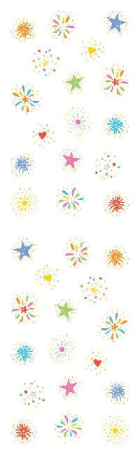 Mrs. Grossman's Strip of Sparkle Magical Doodad Stickers, -- ANB Baby