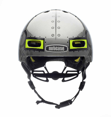 Nutcase Little Nutty Robo Boy Gloss MIPS Helmet, Youth, -- ANB Baby