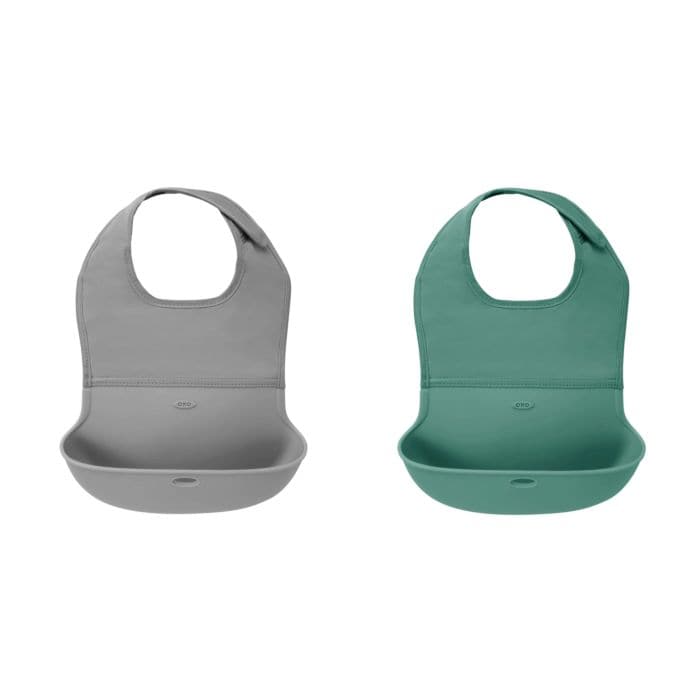 OXO Tot Roll-Up Bib Limited Edition, 2 Pack, -- ANB Baby