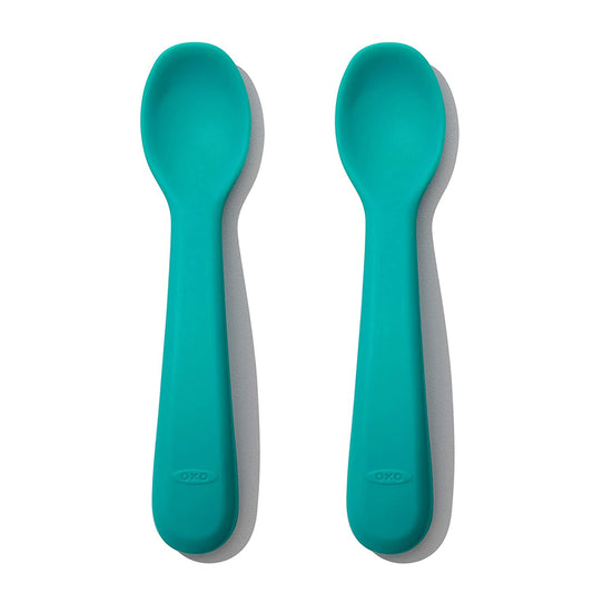 OXO Tot Silicone Spoon Set, -- ANB Baby