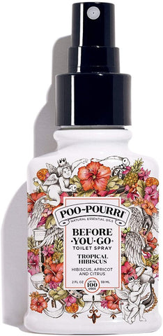 Just a Spray Before You Go. Poo Toilet Odor Eliminator 1.85 fl oz Island  Fresh