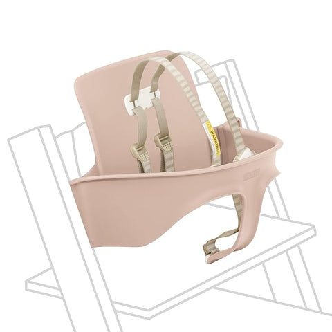 Stokke Kit Tripp Trapp Serene Pink con vassoio, cinture e Baby set