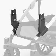 UPPAbaby Vista Lower Adapter for Rumble Seat V2+, Bassinet, Mesa, Mesa V2, Mesa Max & Aria, -- ANB Baby