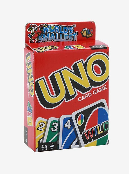 Buy Uno ® Mini Card Game (Pack of 4) at S&S Worldwide